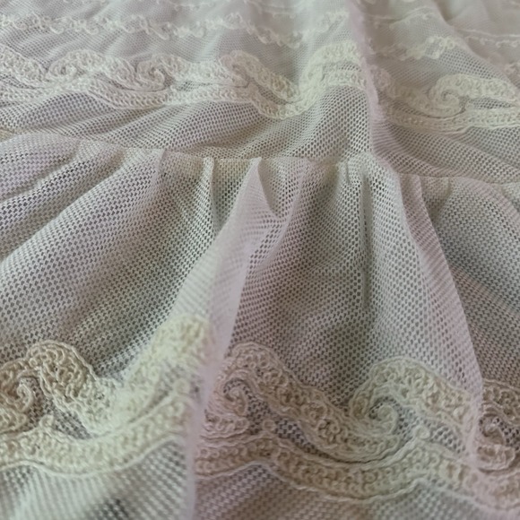 American Eagle Women's White Lace Tank Top Sz Small Flowy Boho Festival - Picture 2 of 12